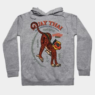 Classic Muay Thai Monkey Tattoo Hoodie